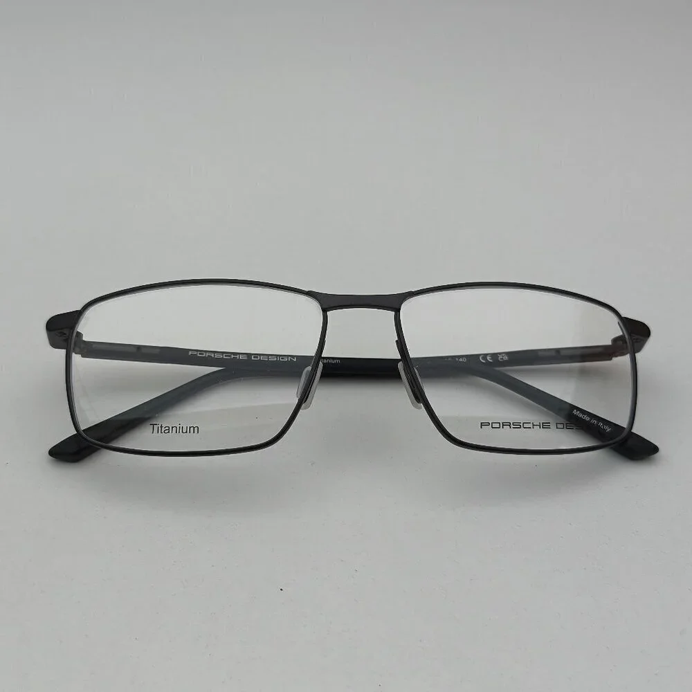 🕶️Made in Italy! Porsche Design P8766 Black Eyeglasses 56/16 140 /EUM102🕶️